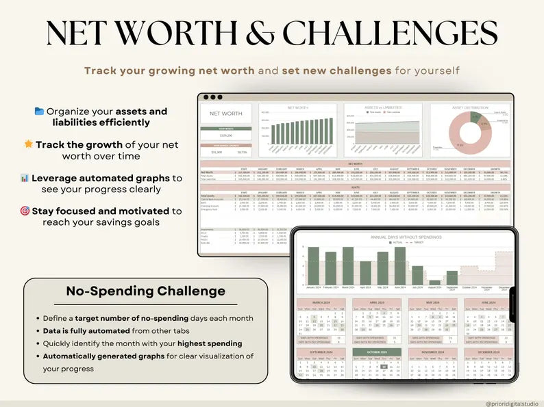Ultimate Budget Spreadsheet – Track Monthly Bills & Debts | Excel & Google Sheets Template